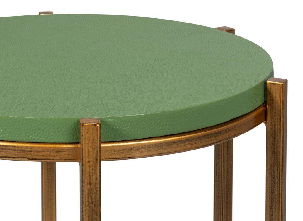 Spence Green Side Table - Ornate Home