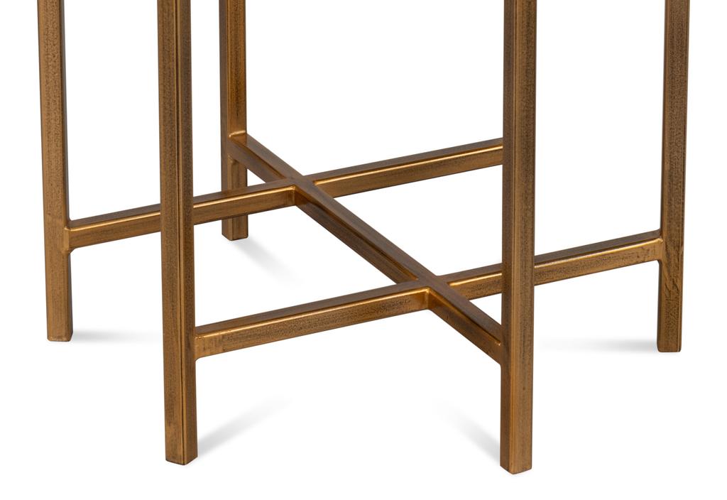 Spence Green Side Table - Ornate Home
