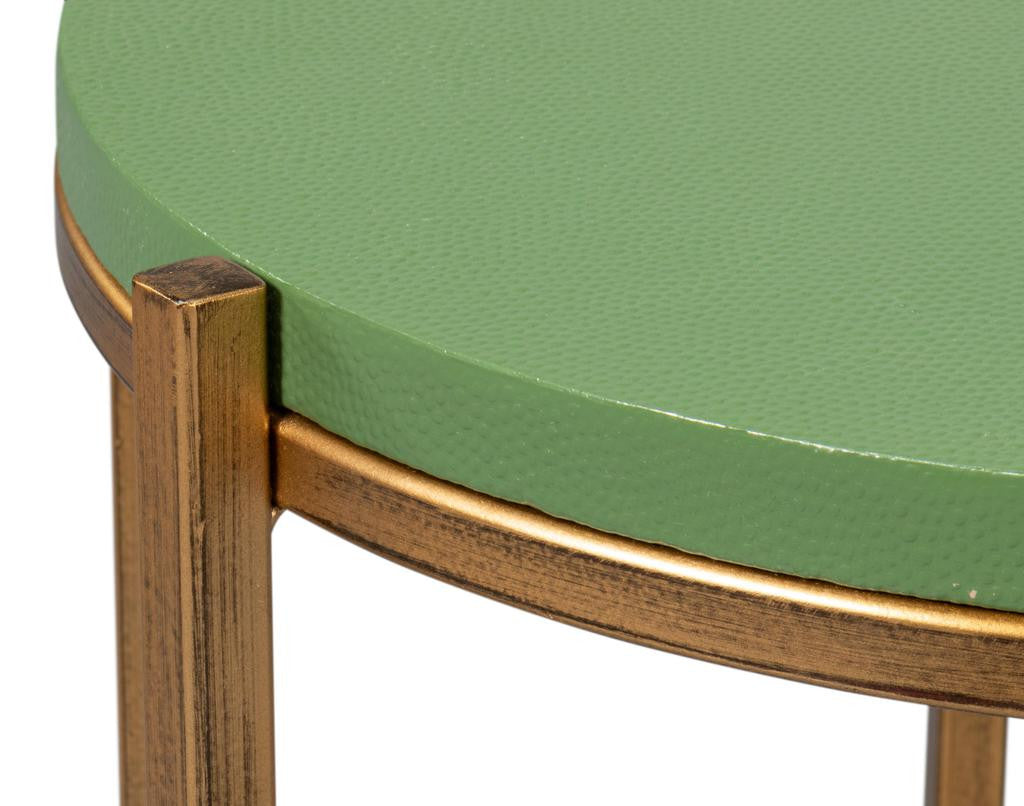Spence Green Side Table - Ornate Home