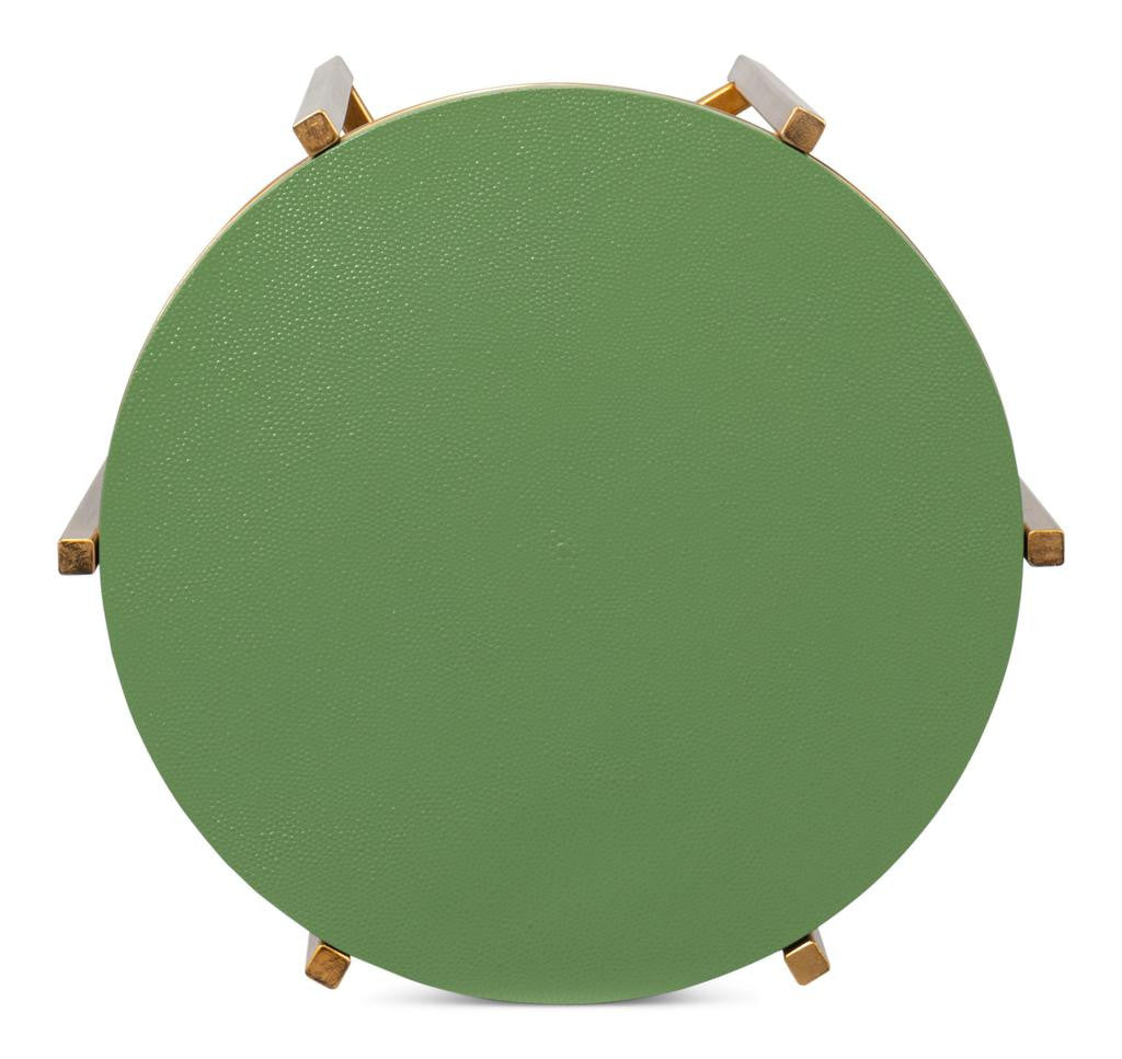 Spence Green Side Table - Ornate Home