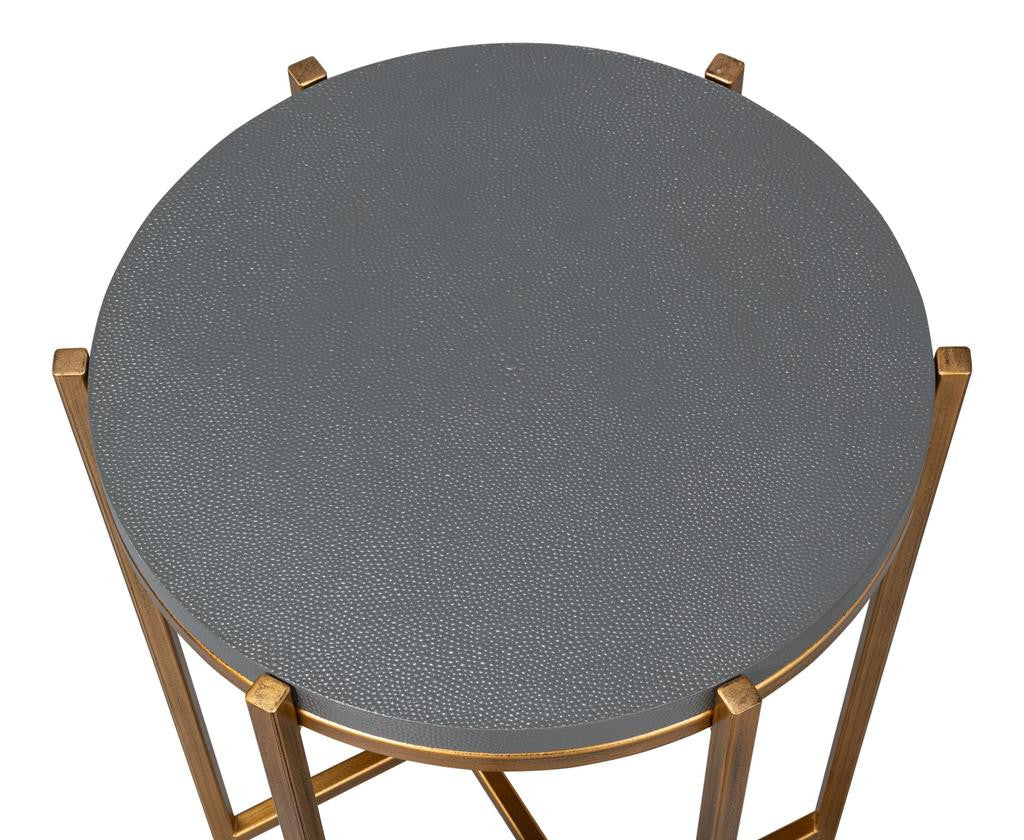 Spence Grey Side Table - Ornate Home