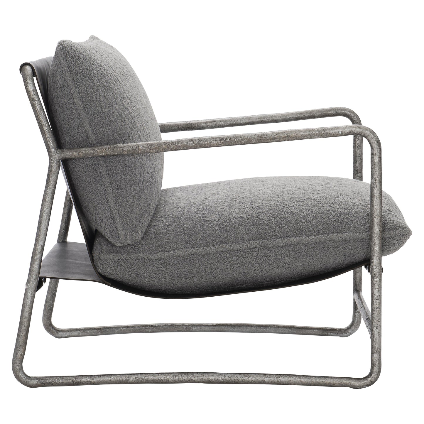 Spencer Grey Fabric Chair - Ornate Home
