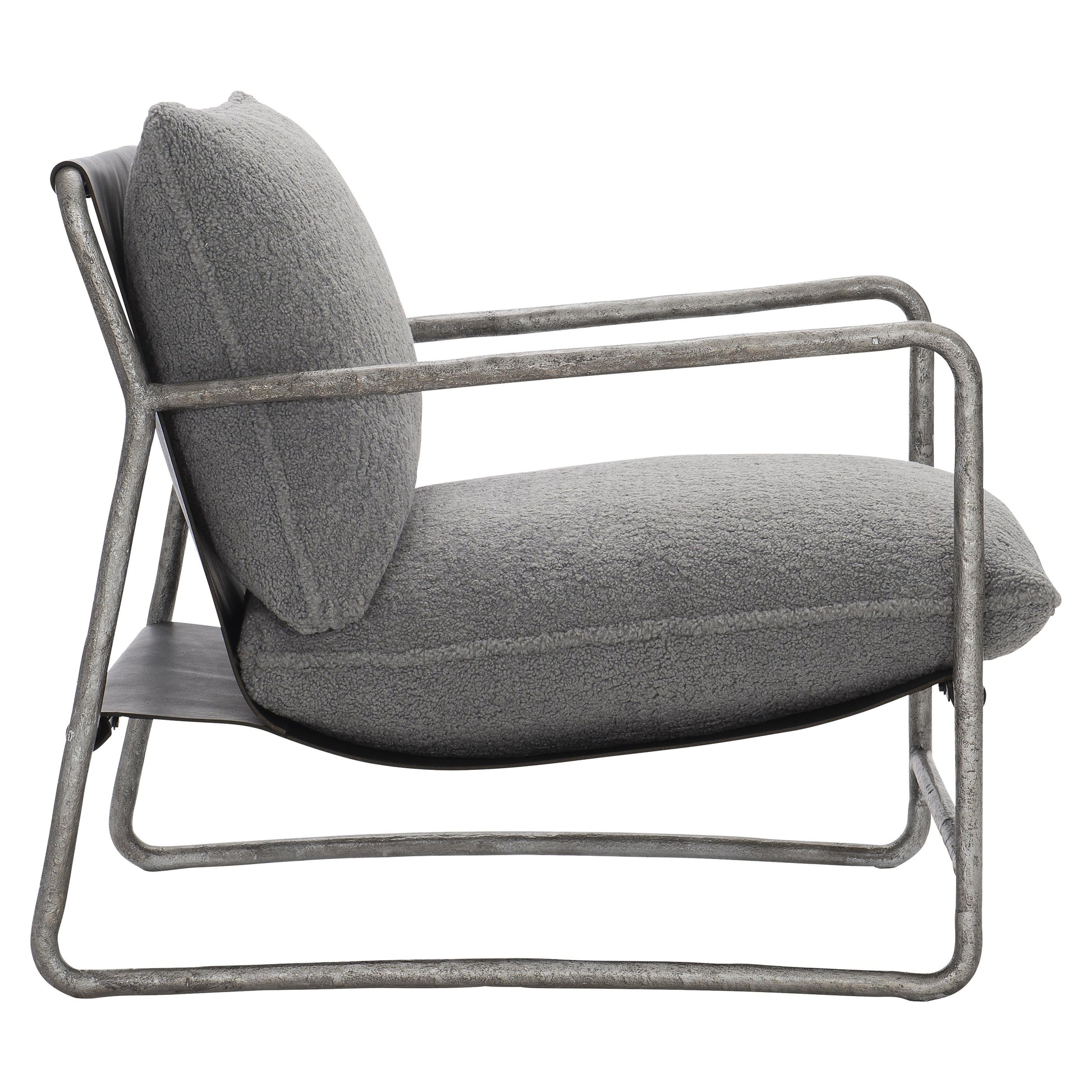Spencer Grey Fabric Chair - Ornate Home