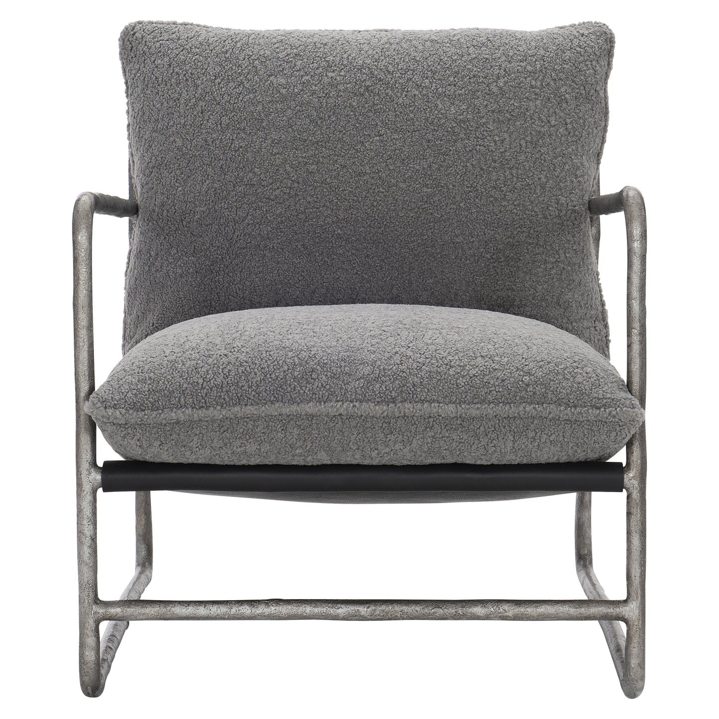 Spencer Grey Fabric Chair - Ornate Home
