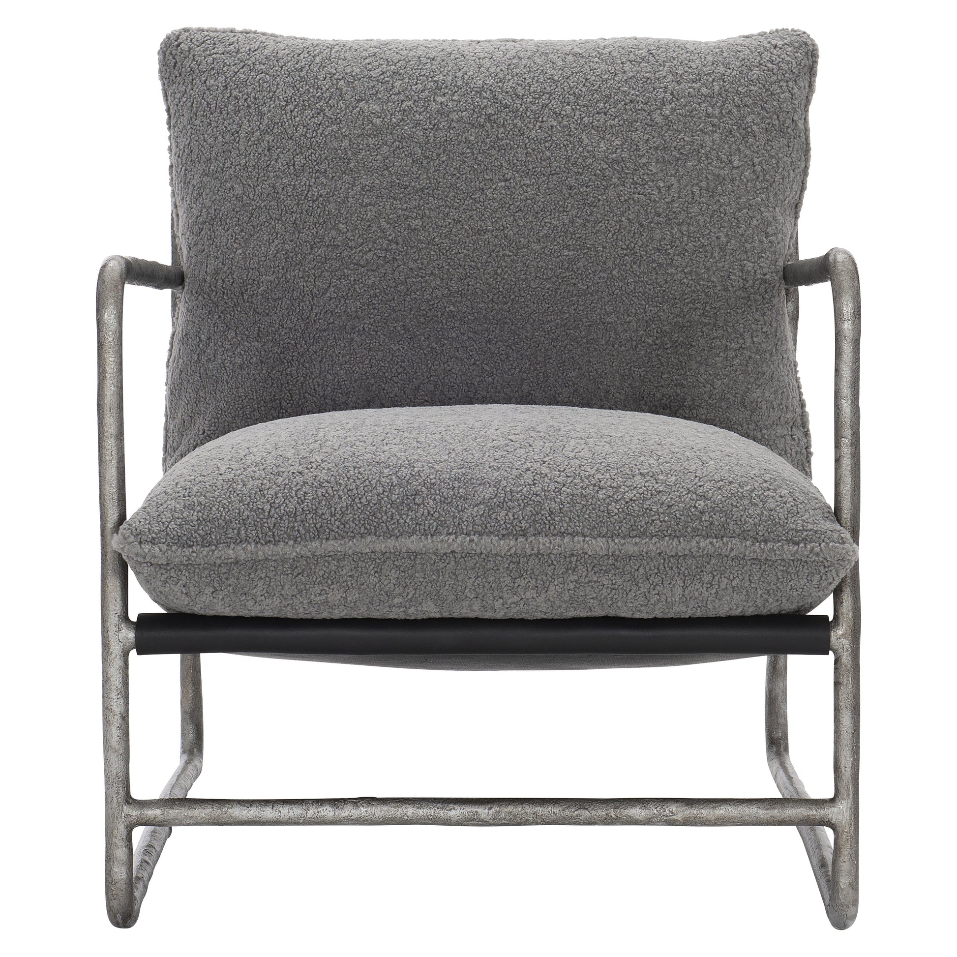 Spencer Grey Fabric Chair - Ornate Home