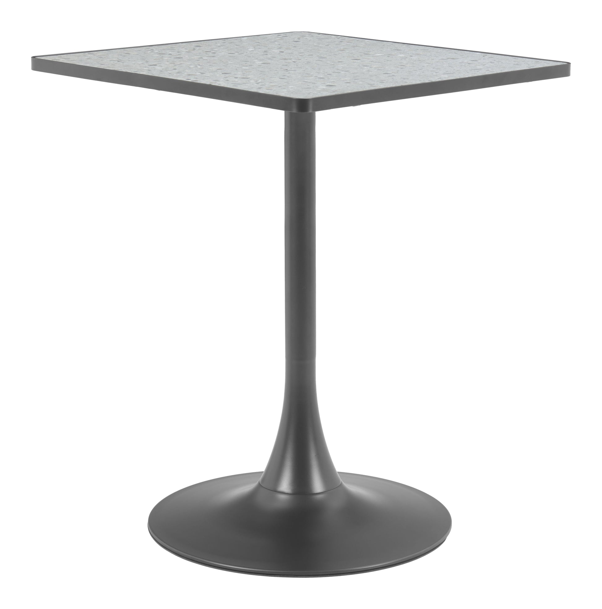 Spot Gray & Black Bistro Table - Ornate Home