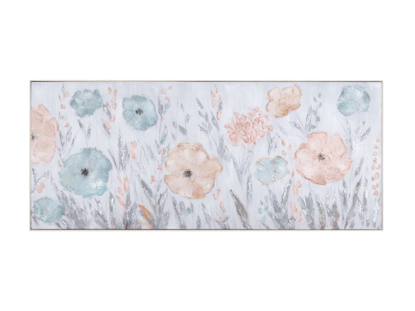 Springfield Green/Pink Canvas - Ornate Home