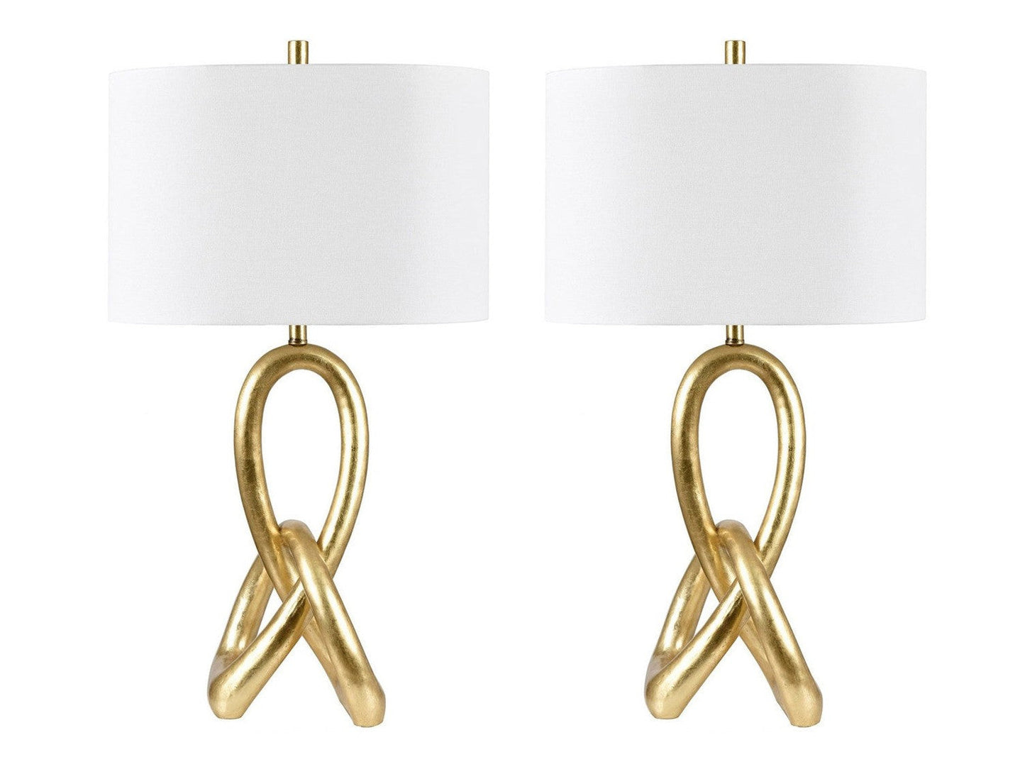 St. James Gold Table Lamp (Set of 2) - Ornate Home