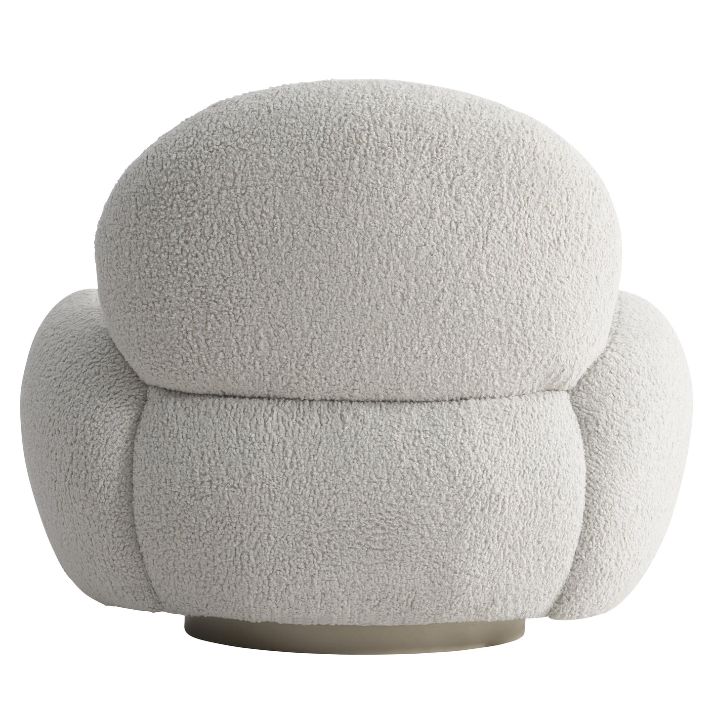 St. Jean Greige/Grey Fabric Swivel Chair - Ornate Home