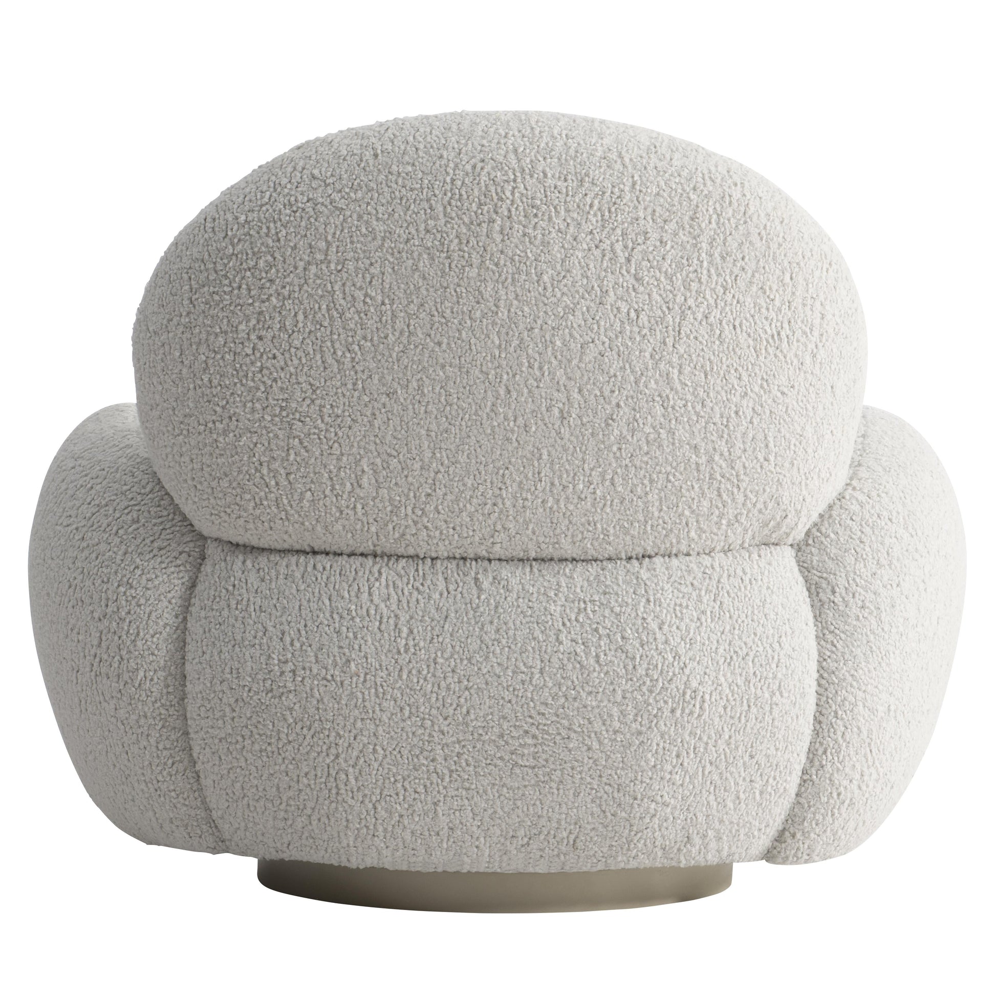 St. Jean Greige/Grey Fabric Swivel Chair - Ornate Home
