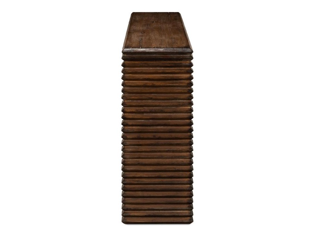 Stacked Brown Console Table - Ornate Home