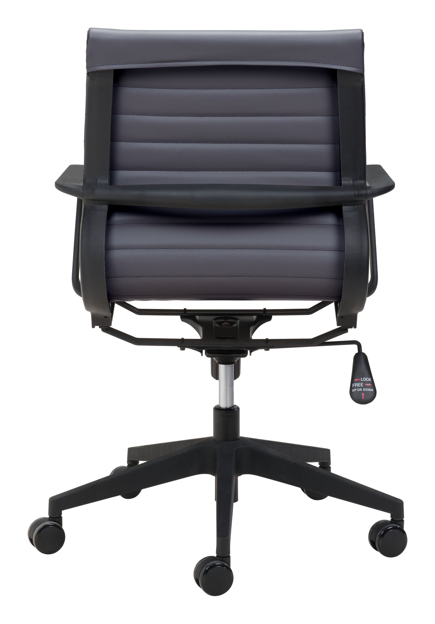 Stacy Dark Gray Office Chair - Ornate Home