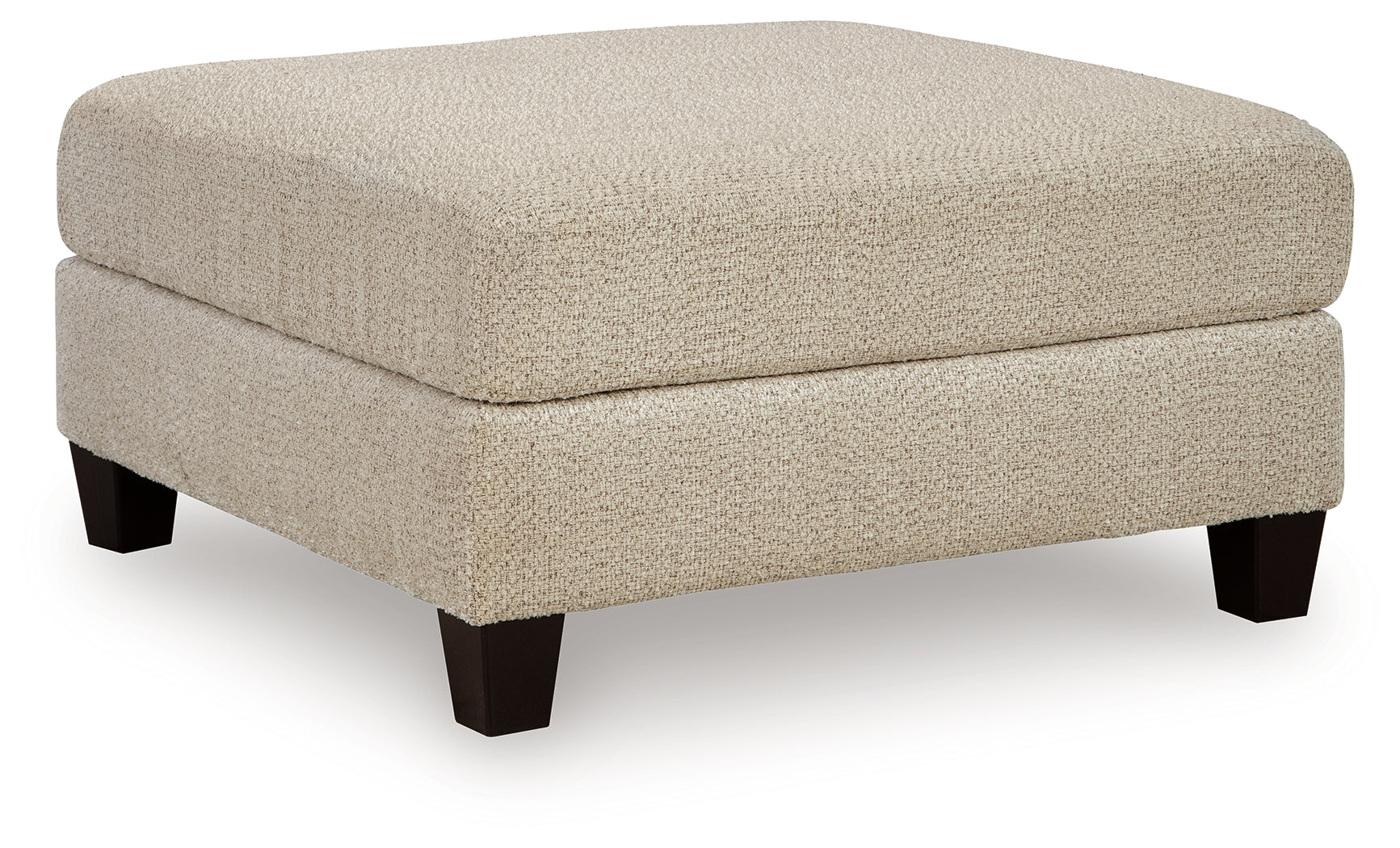 Steelwater Retreat Latte Oversized Accent Ottoman- Viva Furn