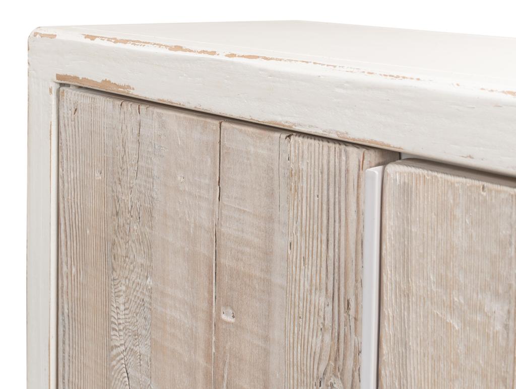 Stefano White Narrow Sideboard - Ornate Home