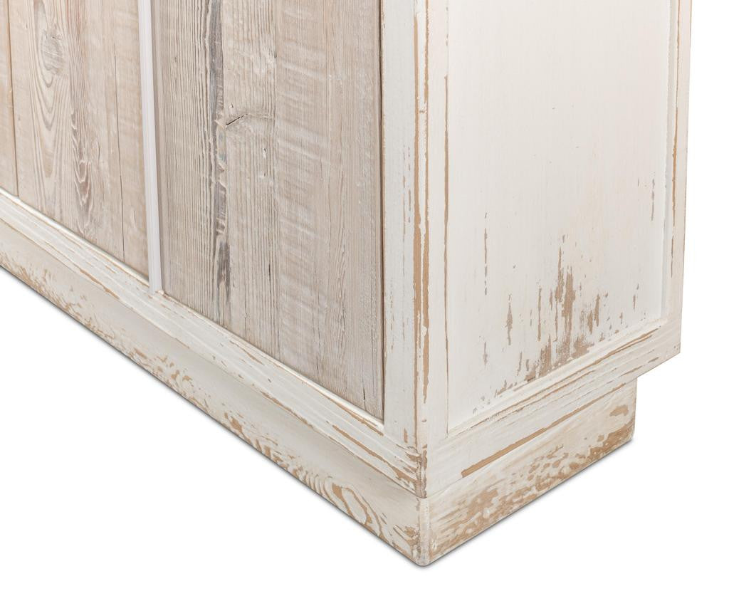 Stefano White Narrow Sideboard - Ornate Home