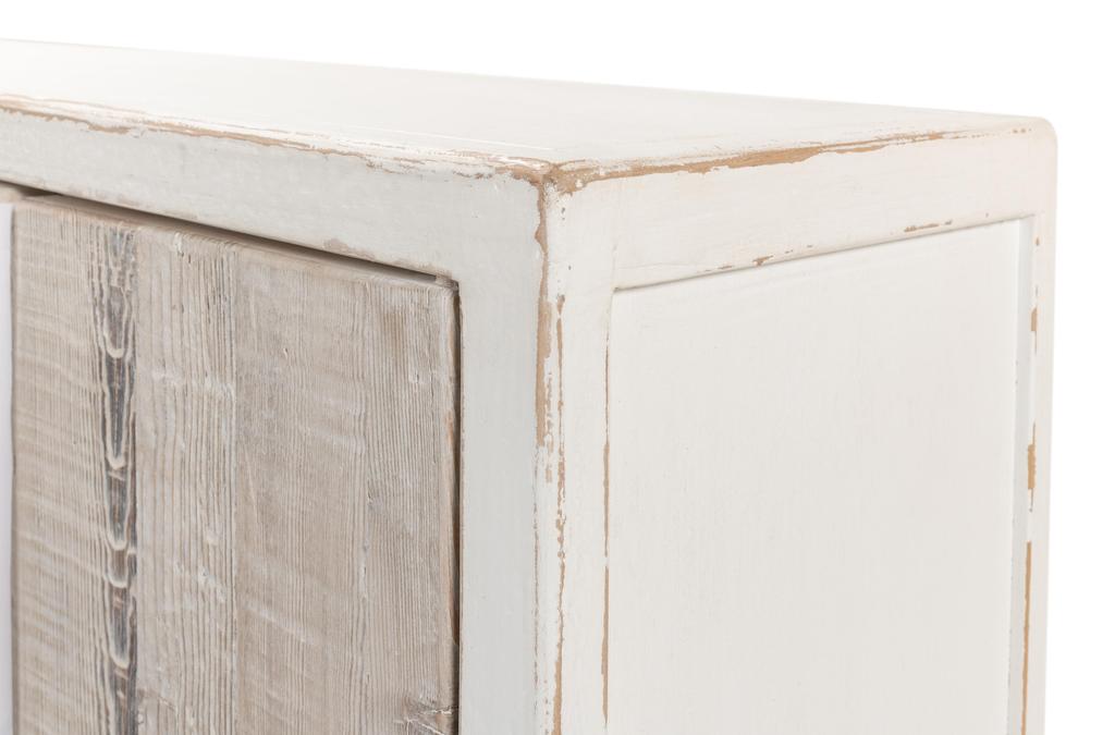 Stefano White Narrow Sideboard - Ornate Home