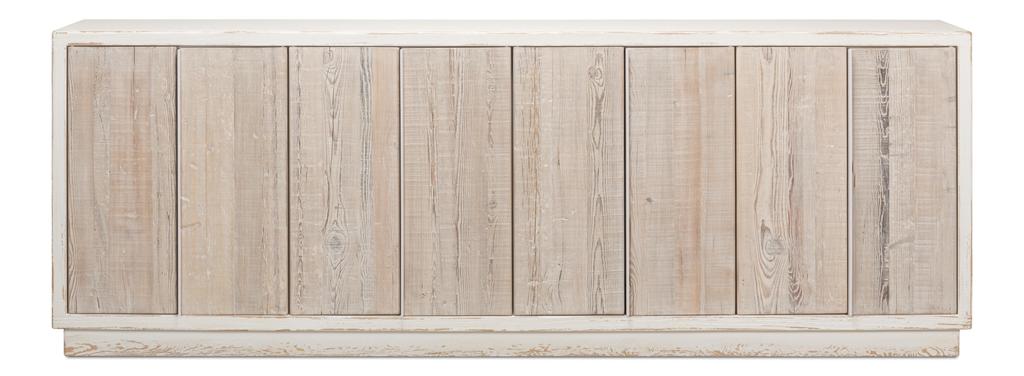 Stefano White Narrow Sideboard - Ornate Home