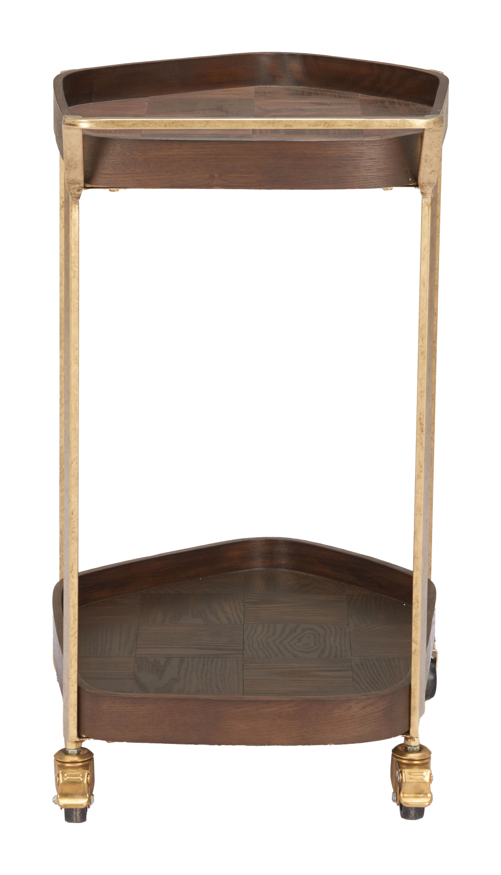 Stela Walnut Bar Cart - Ornate Home