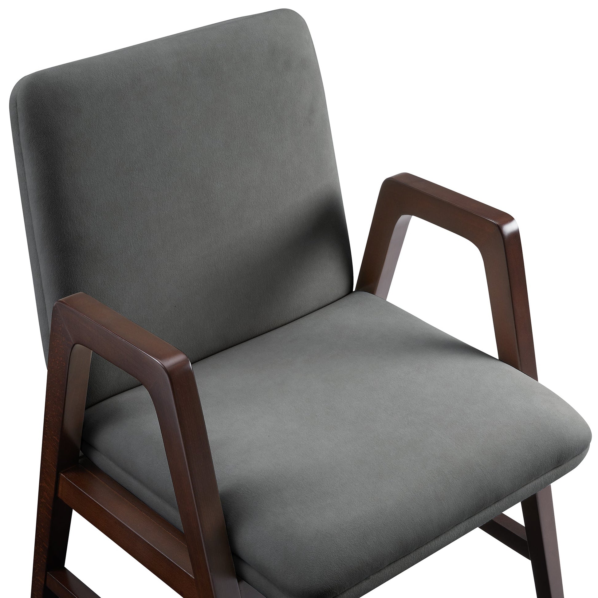 Stella Dining Armchair in Graphite (set of 2) - Ornate Home