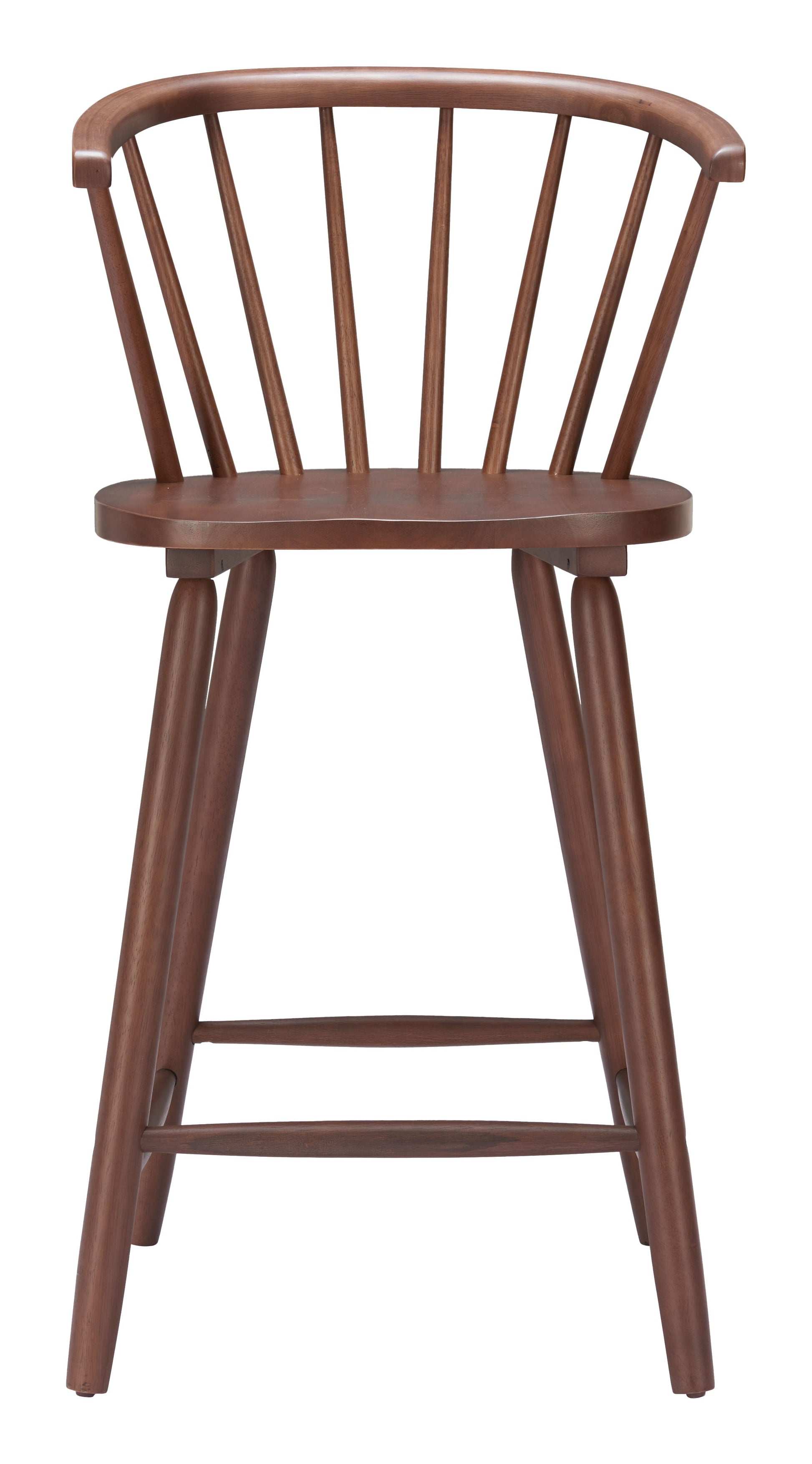 Stenger Walnut Counter Stool (Set of 2) - Ornate Home