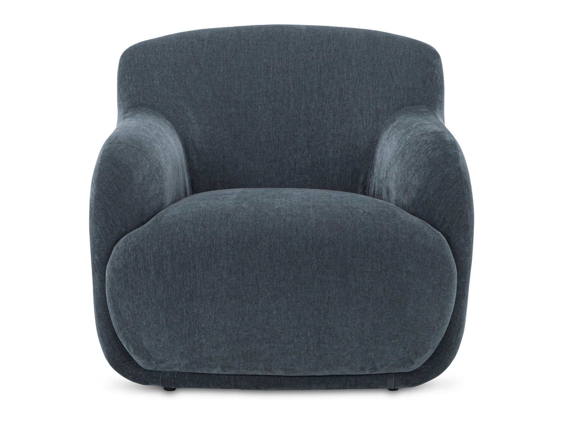 Stevie Slate Blue Lounge Chair - Ornate Home