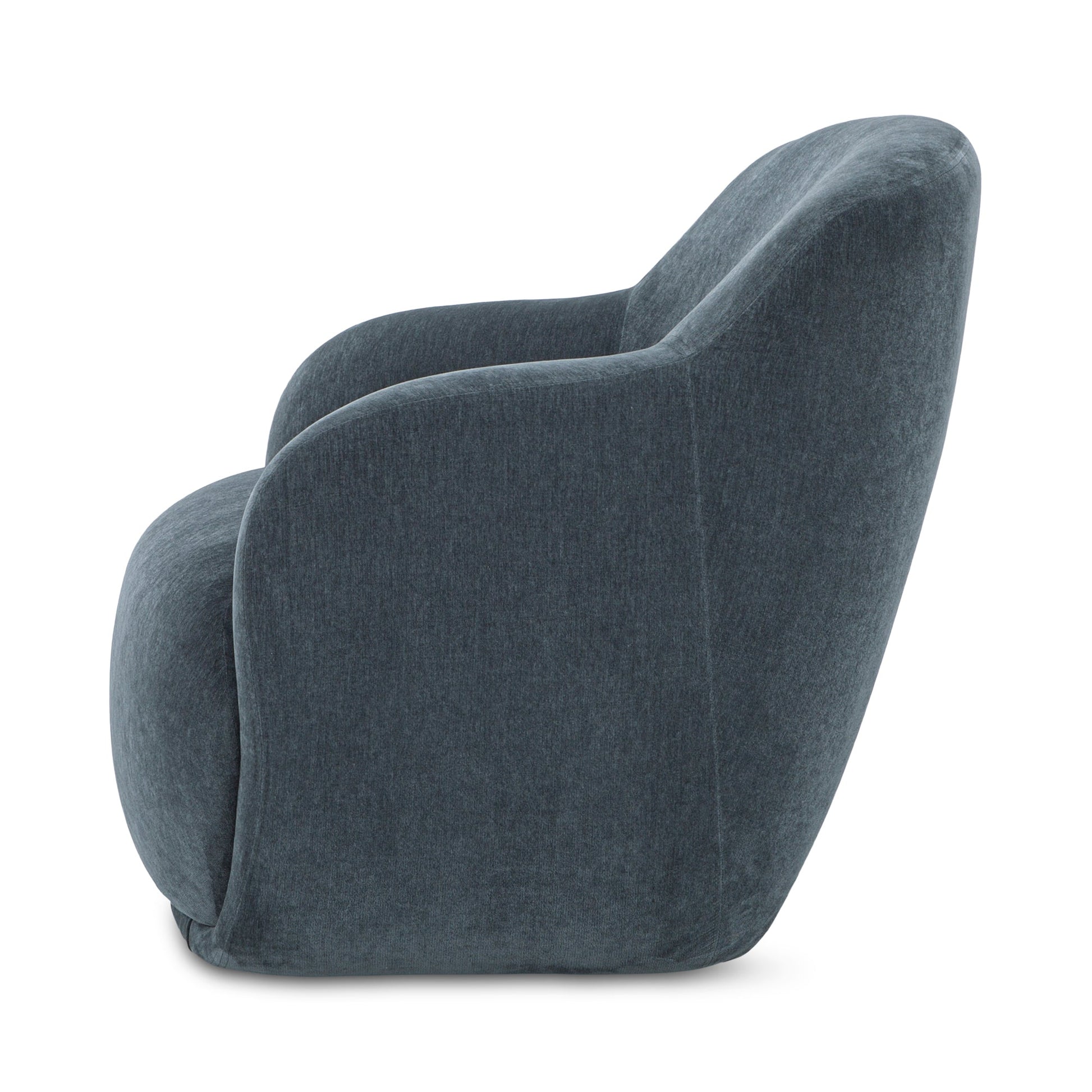 Stevie Slate Blue Lounge Chair - Ornate Home