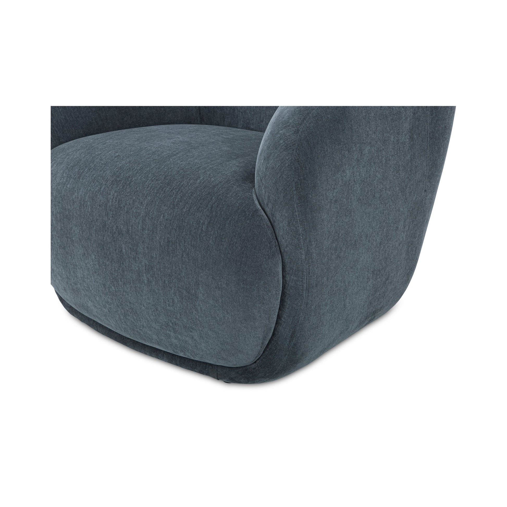 Stevie Slate Blue Lounge Chair - Ornate Home