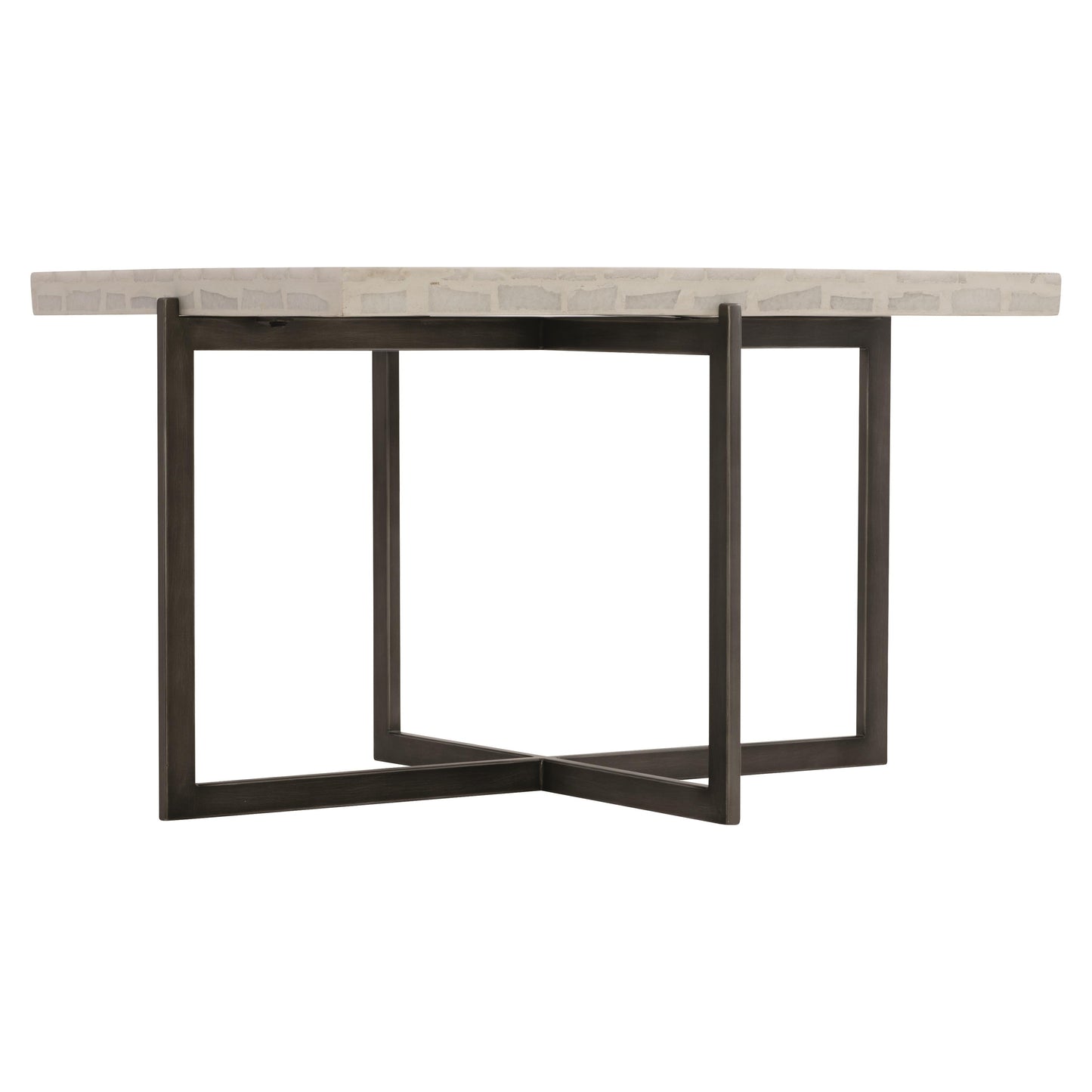 Stillwater Terrazzo Stone/Flint Grey Outdoor Table - Ornate Home