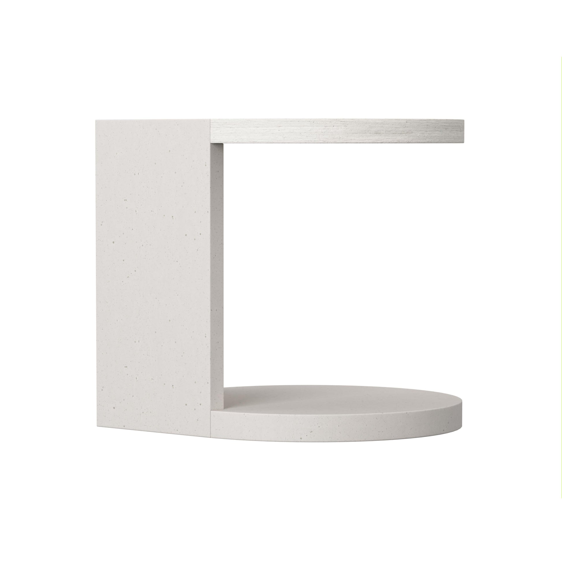 Stratum Fossil/Mist Side Table - Ornate Home