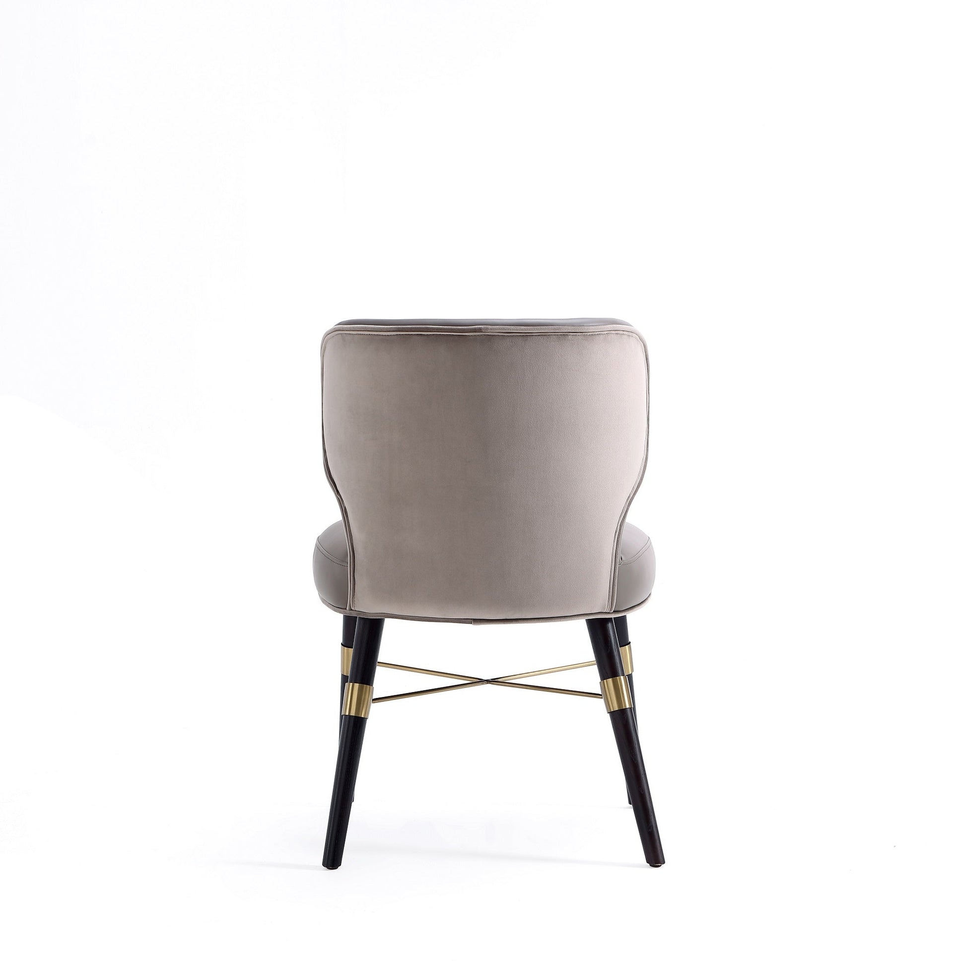 Strine Dining Chair in Dark Taupe - Ornate Home