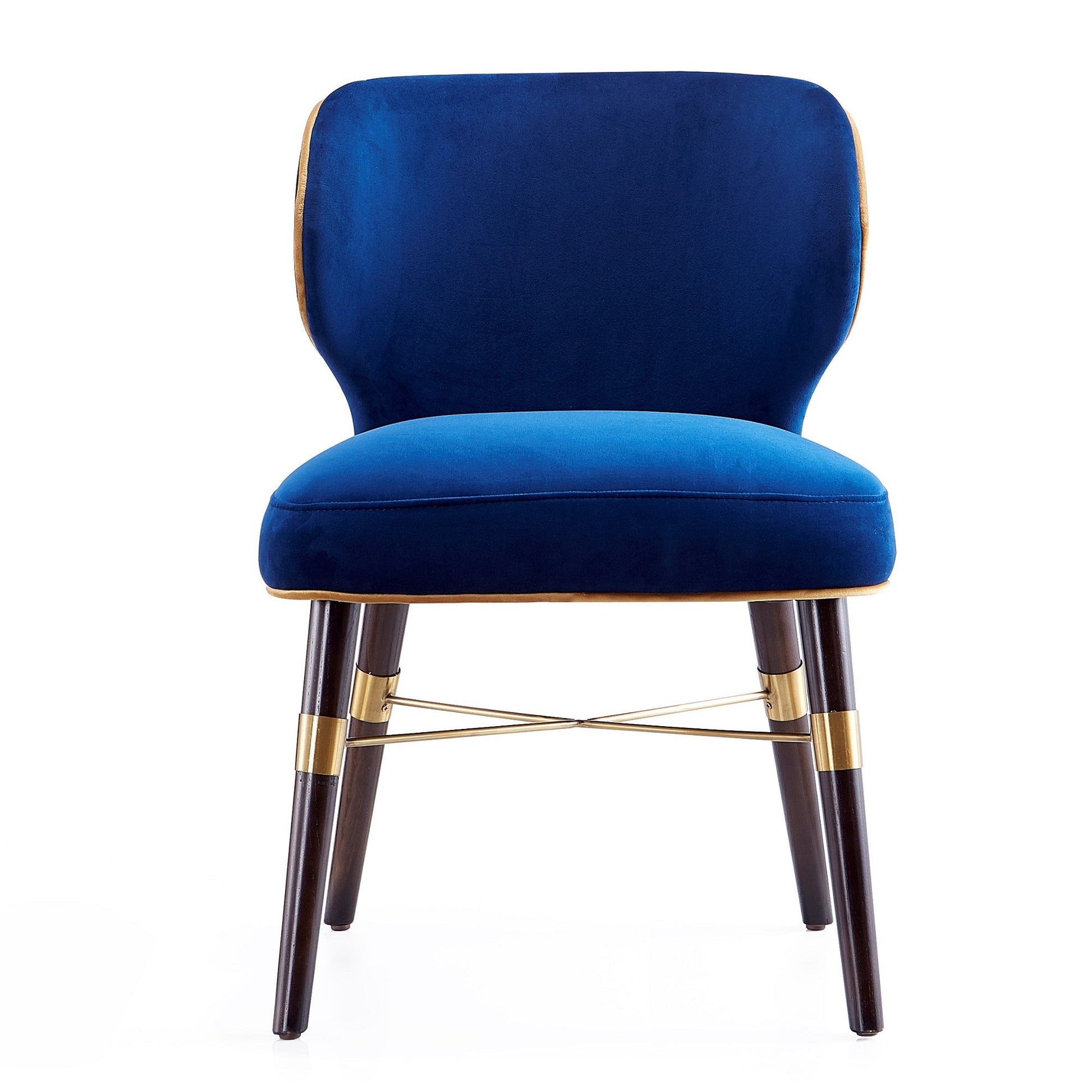 Strine Dining Chair in Royal Blue (set of 2) - Ornate Home