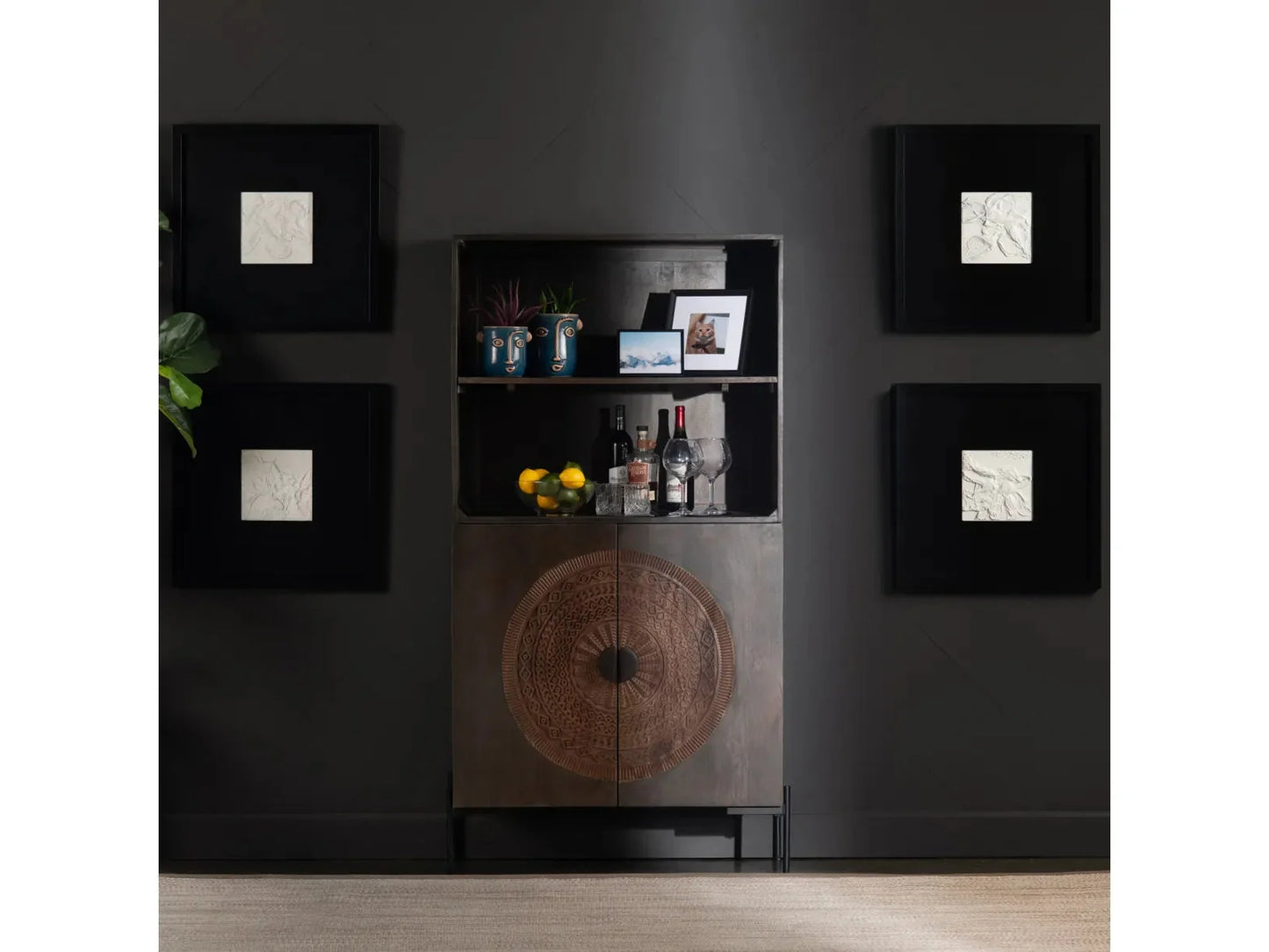 Study In Black And White Black/White Wall Art - Ornate Home