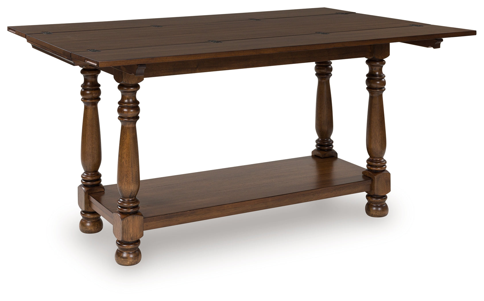 Sturlayne Brown Flip Top Sofa Table- Viva Furn