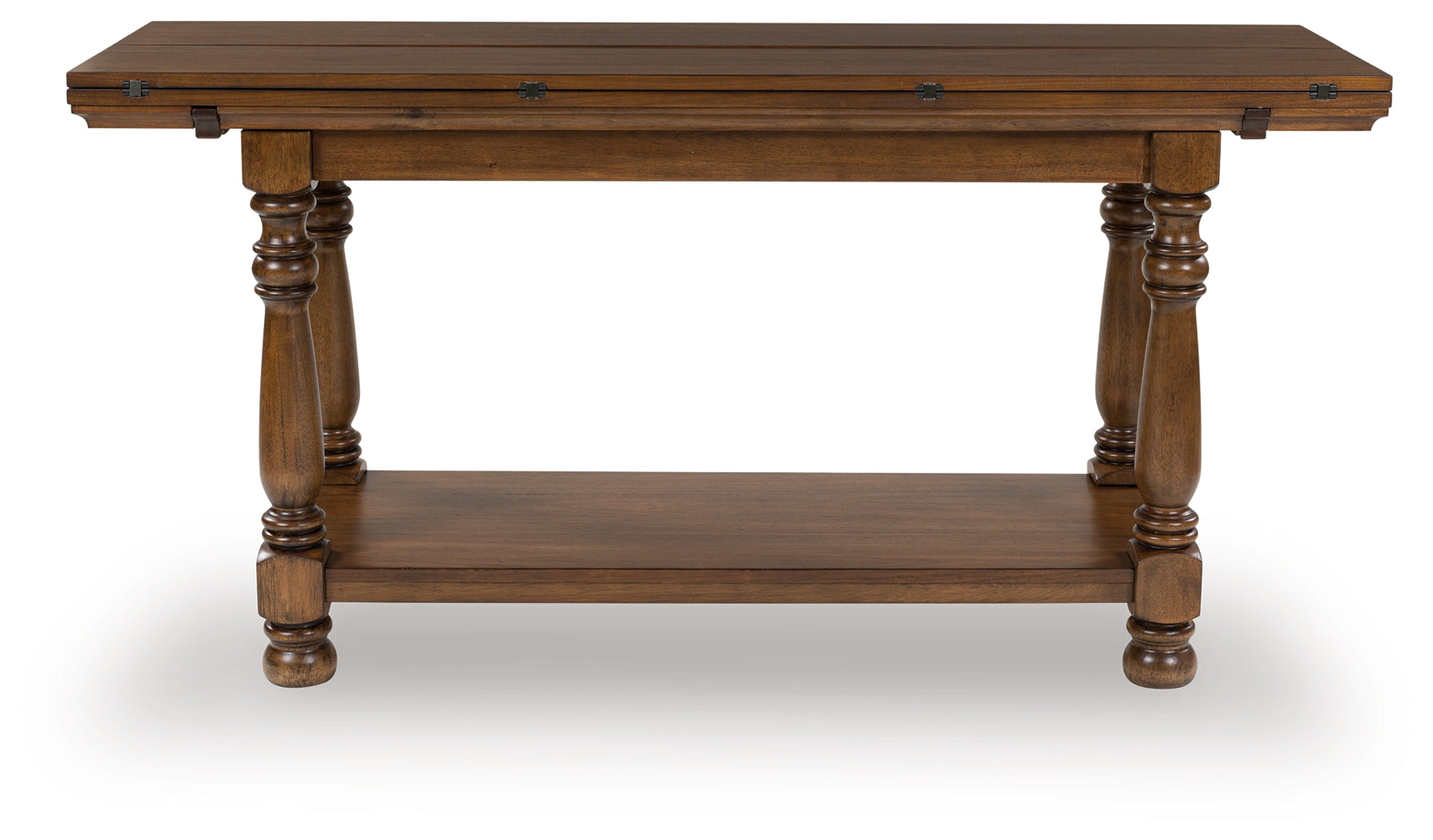 Sturlayne Brown Flip Top Sofa Table- Viva Furn