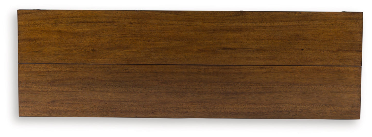 Sturlayne Brown Flip Top Sofa Table- Viva Furn