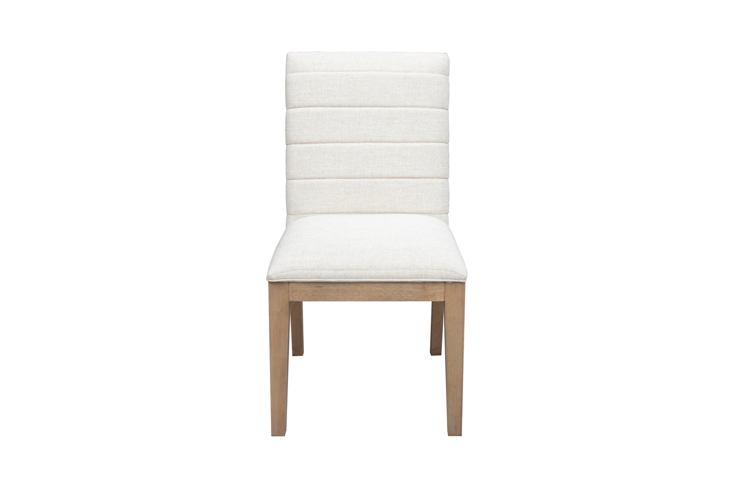 Sumire Ginger and Natural Linen Solid Wood Dining Chair (Set of 2) - Ornate Home