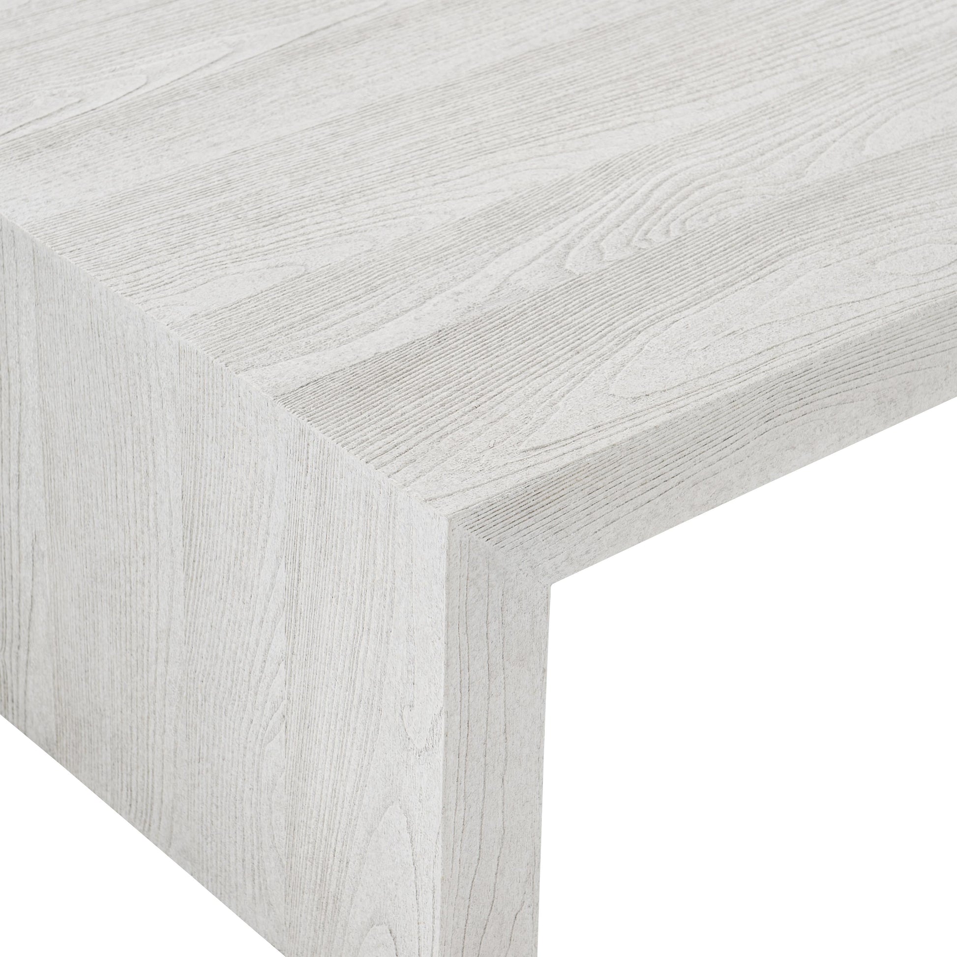 Summerton Sandblasted White Cocktail Table - Ornate Home