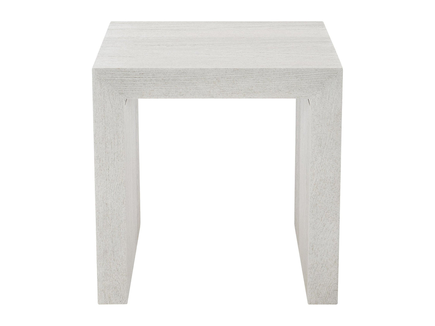Summerton Sandblasted White Side Table - Ornate Home