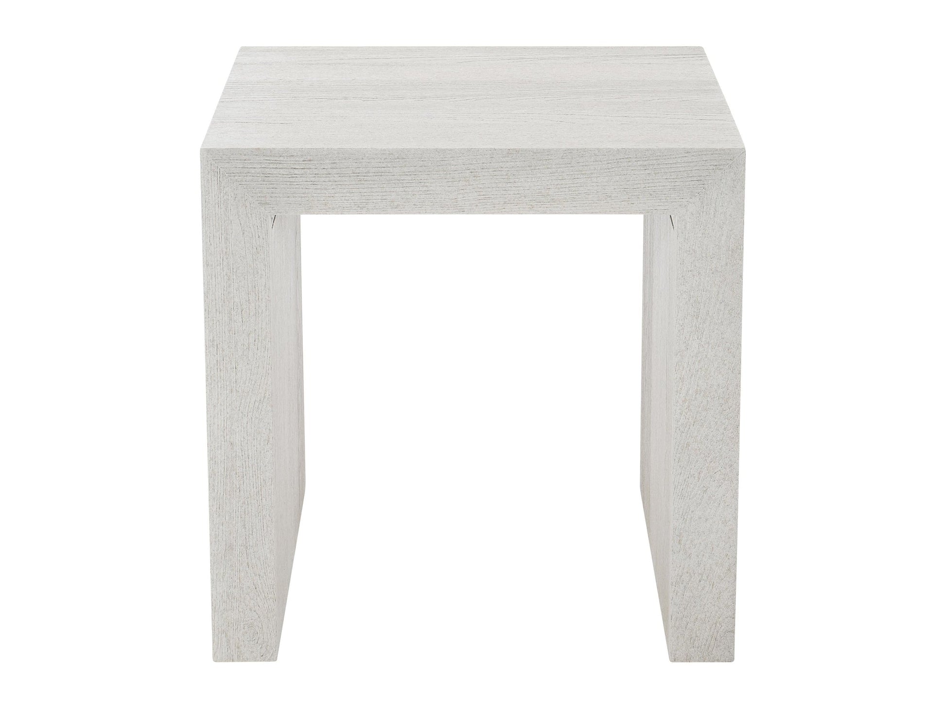 Summerton Sandblasted White Side Table - Ornate Home
