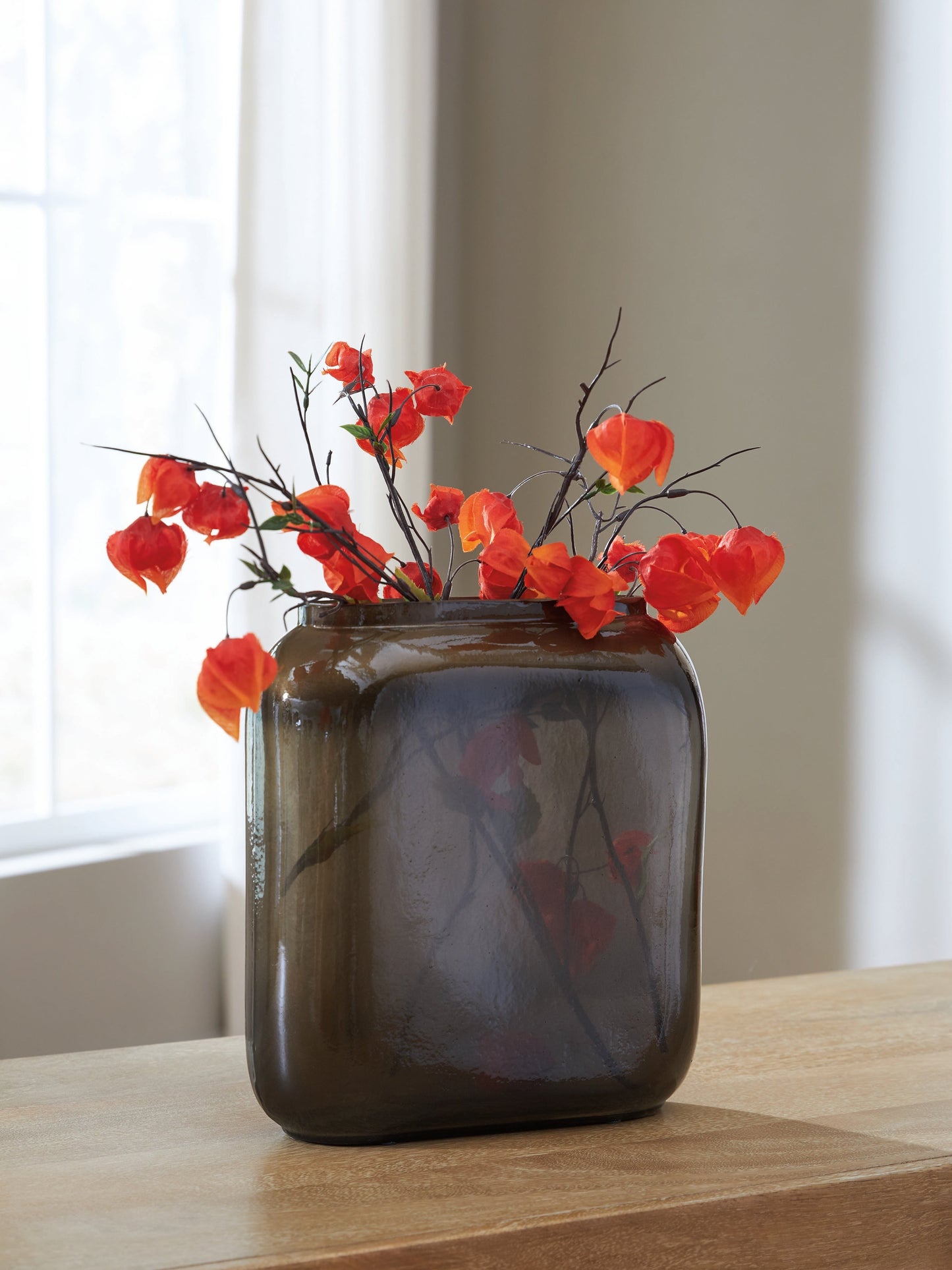 Sumner Gray/Gold Vase (10''H)- Viva Furn