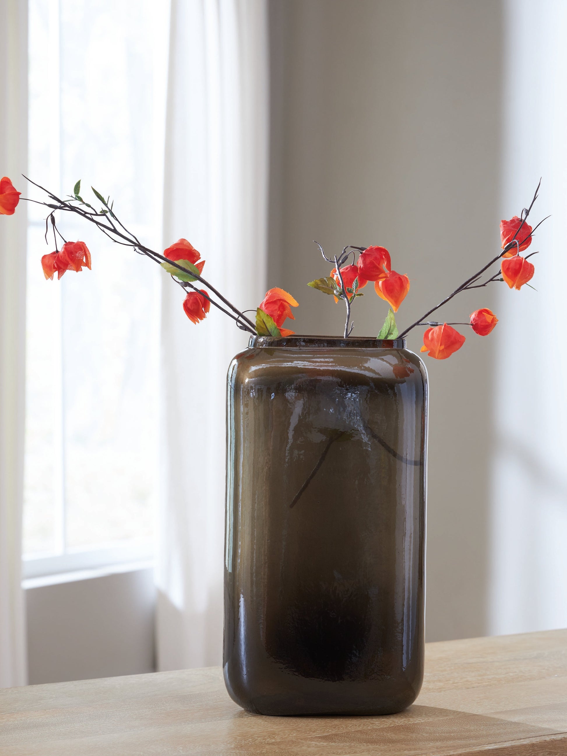 Sumner Gray/Gold Vase (14''H)- Viva Furn