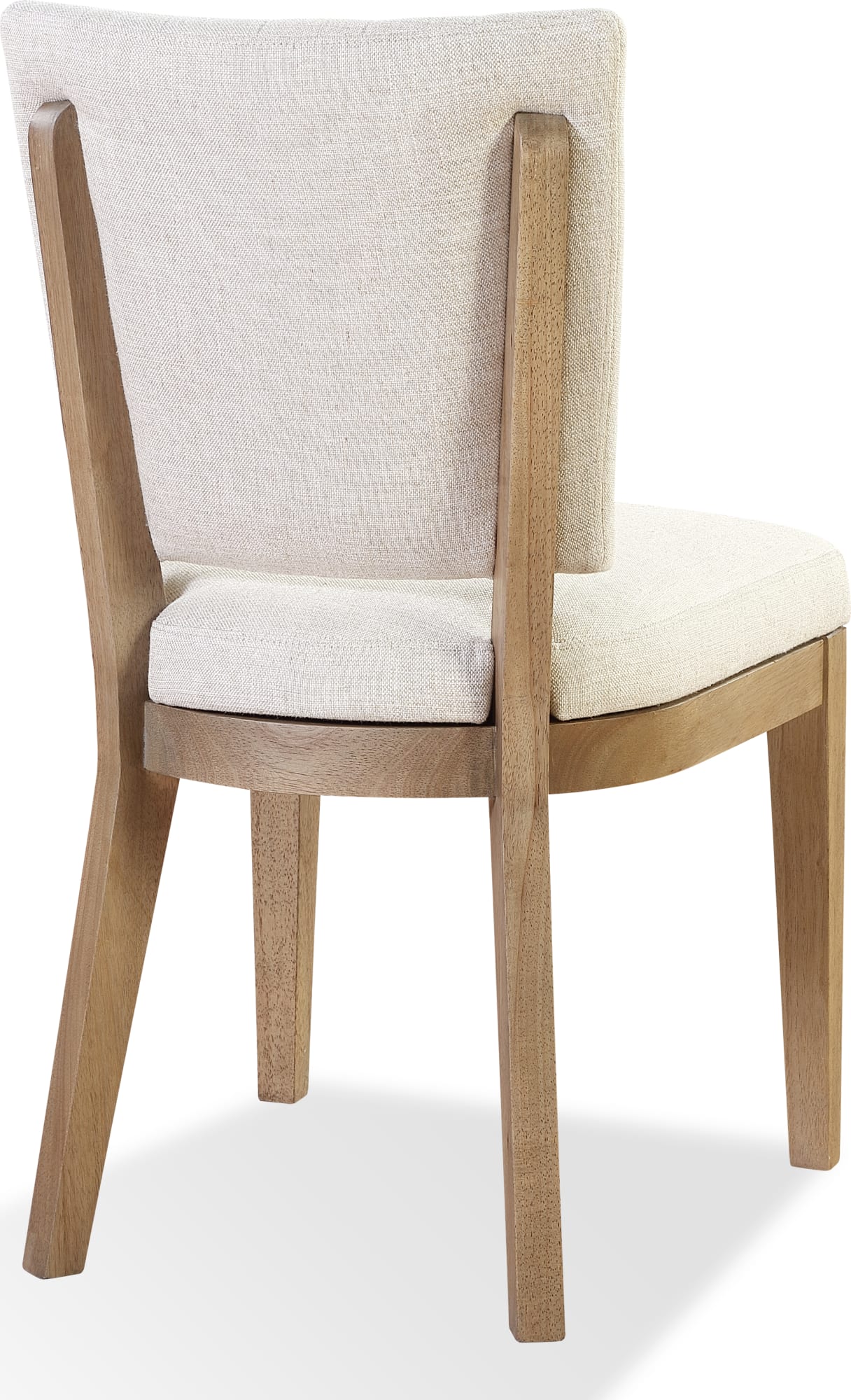 Sumner Natural Channel Back Upholstered Dining Chair (Set of 2) - Ornate Home