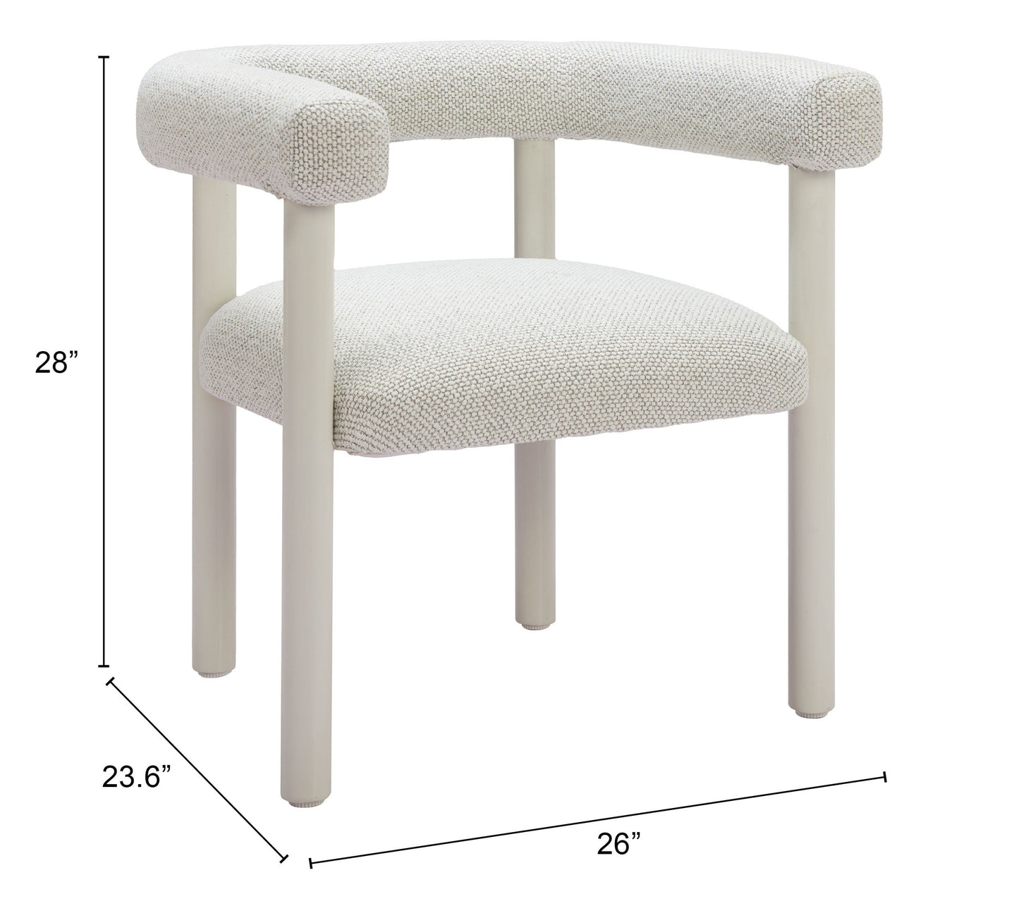 Sunbath White Outdoor Dining Chair (Set of 2) - Ornate Home