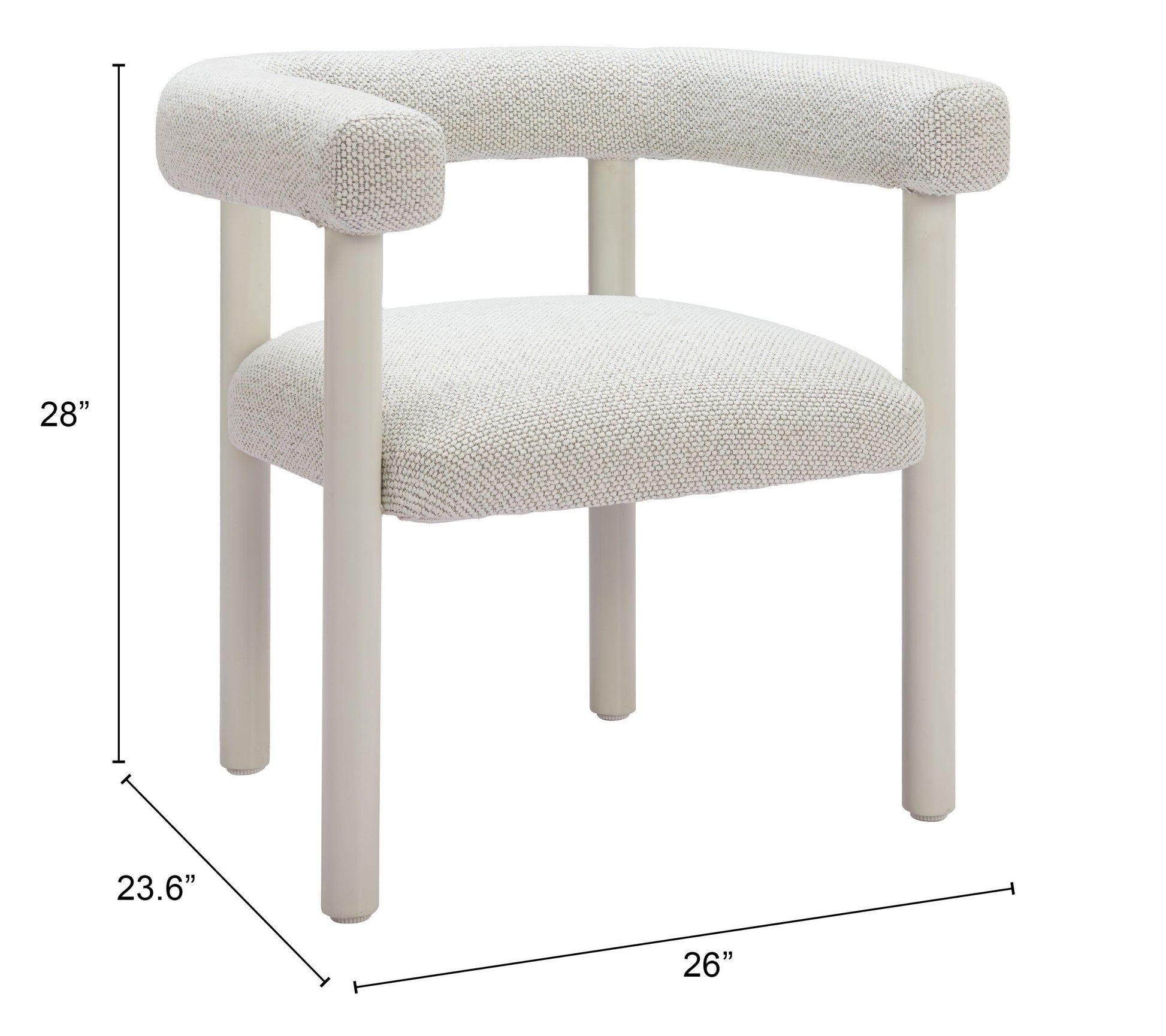 Sunbath White Outdoor Dining Chair (Set of 2) - Ornate Home