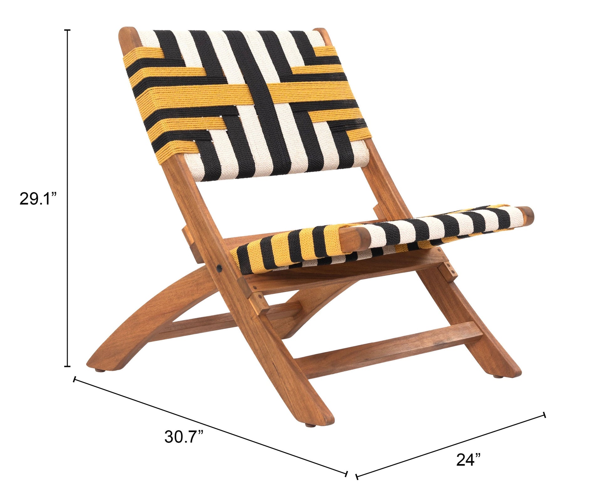 Sunbeam Multicolor Outdoor Lounge Chair - Ornate Home