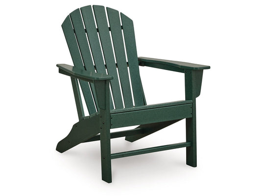Sundown Shores Green Adirondack Chair- Viva Furn