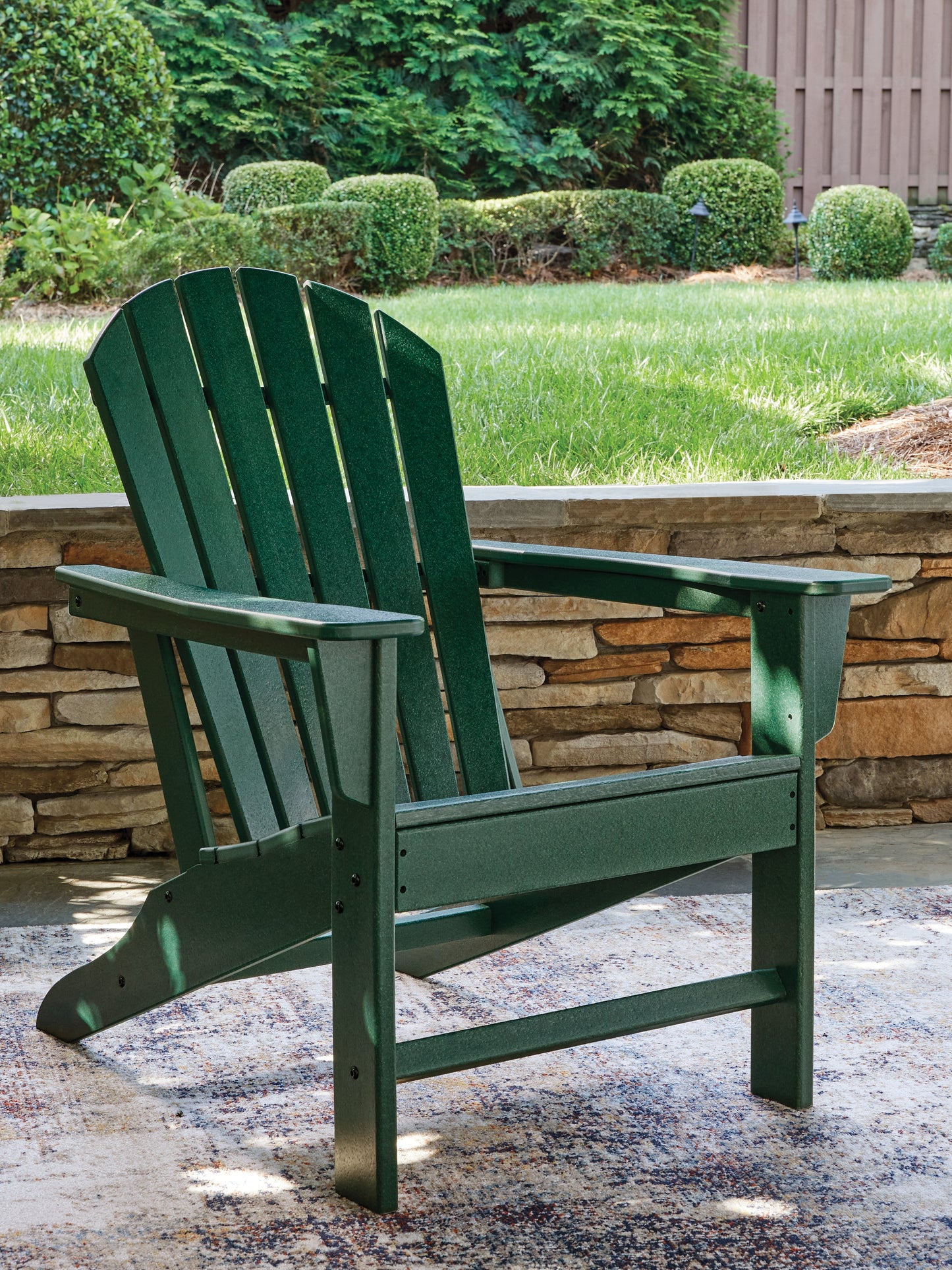 Sundown Shores Green Adirondack Chair- Viva Furn