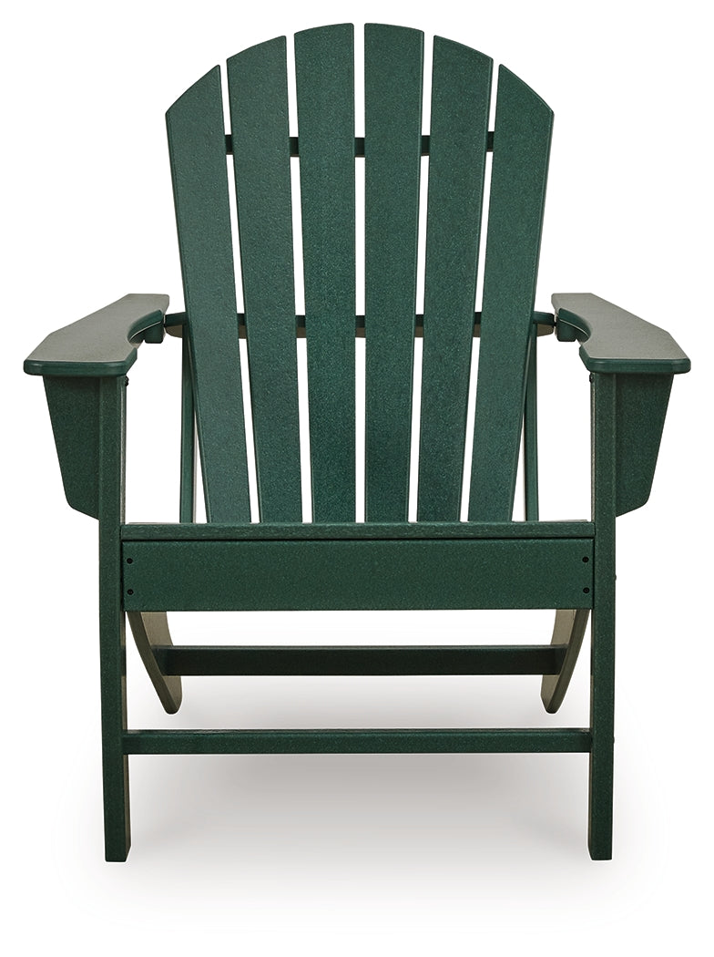 Sundown Shores Green Adirondack Chair- Viva Furn