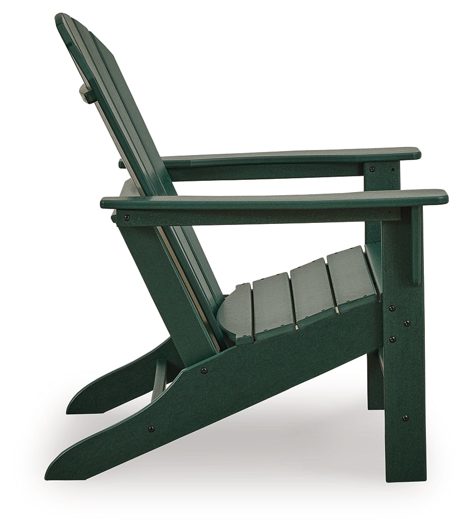 Sundown Shores Green Adirondack Chair- Viva Furn