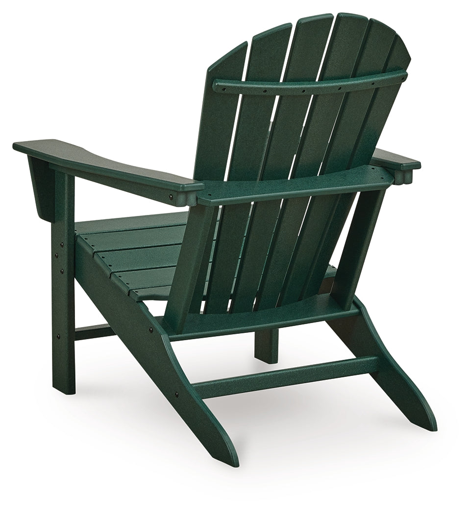 Sundown Shores Green Adirondack Chair- Viva Furn